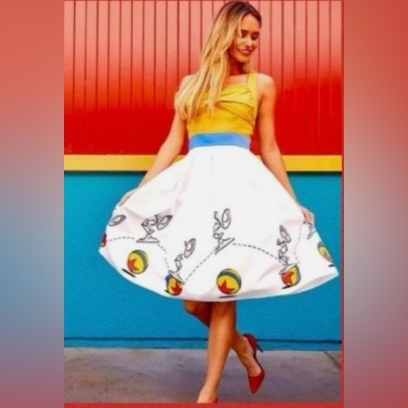 Disney Dress Shop Luxo Junior Lamp Dress Pixar Character Rare Size XS - Picture 3 of 14